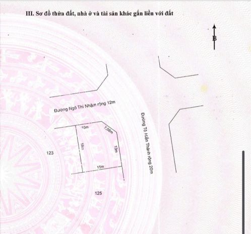 Mở cửa là thấy tiền  lô góc đường 20m tô hiến thành, đăk 7476771