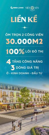 Việt yên riverside  3 đặc quyền sở hữu liền kề khan hiếm 7476900