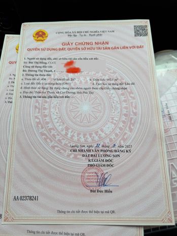 Đất đẹp sẵn sổ công chứng , 100m ra nhà văn hoá, 800m ra 7478035