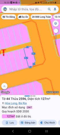 Lô góc tái định cư hòa long  vị trí đẹp, giá tốt 7478401