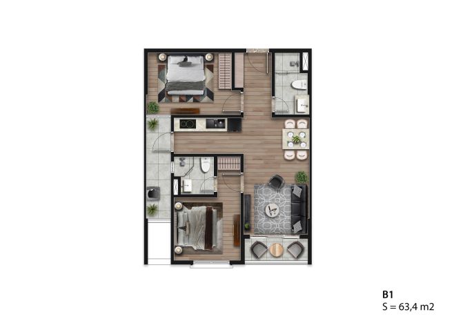 Căn ngoại giao tầng đẹp tại hausman premium residences, lê 7481583