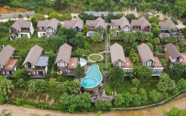 Siêu phẩm nghỉ dưỡng vân hòa view suối,cánh đồng ..giá 7482022