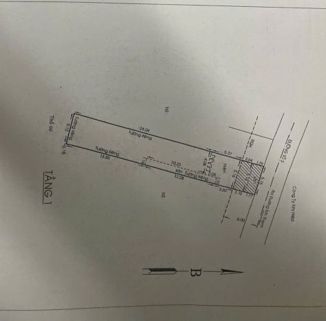 Bán đất tặng nhà mặt tiền đường số lò lu, chỉ 48 triệum². 7484050