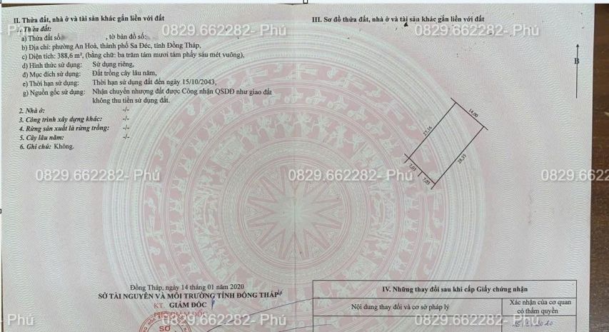 Bán nhà đất mặt phố diện tích lớn 989m2 15x70m đ.848 an 7485321
