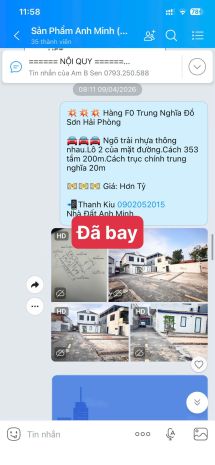 Cơ hội sở hữu lô đất rẻ đẹp tại tổ 10 hòa nghĩa, quận dương 7486774