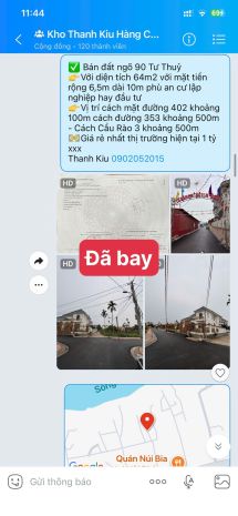 Cơ hội sở hữu lô đất rẻ đẹp tại tổ 10 hòa nghĩa, quận dương 7486775