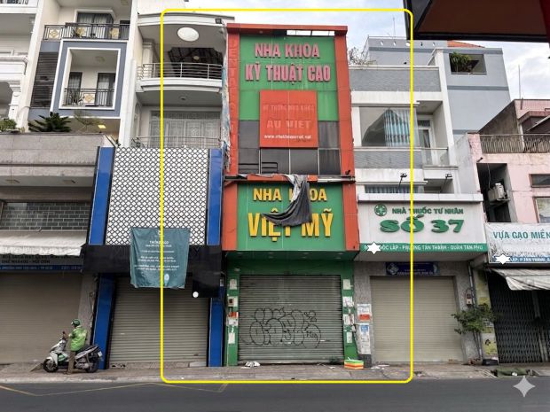 Cho thuê nhà mặt tiền độc lập q.tân phú, 90m², 2tầng, 7489126
