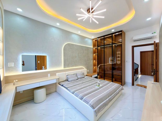 Bán nhà mặt tiền 4 tầng tạ quang bửu ngang 5m gần chợ - 7495183