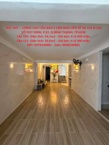 Hot hot  chính chủ cần bán 2 căn nhà liền kề tại 121  125 7495721