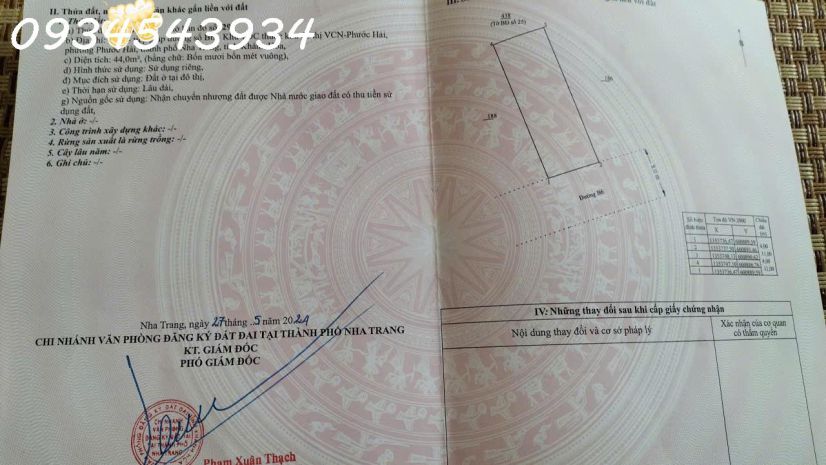 Bán nhà 2 tầng mặt tiền đường b6 - khu tđc vcn phước hải, 7497396