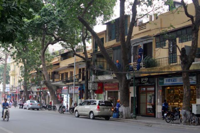 Chinh chủ cho thuê tầng 1 nhà mặt tiền hàng khay,vị trí 7497966