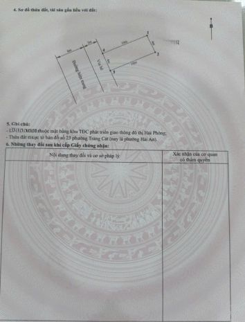 Bán đất tđc tràng cát  đường 12m  hải an  giá hơn 2 tỷ 7502980
