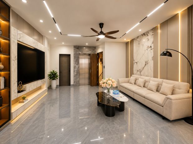 46m² x 6 tầng trung tâm thạch bàn  cổ linh gara ô tô , 7503201