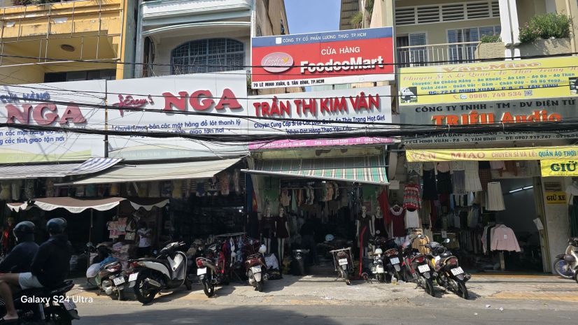 Cho thuê mặt bằng kinh doanh - mặt tiền lê minh xuân 7503300