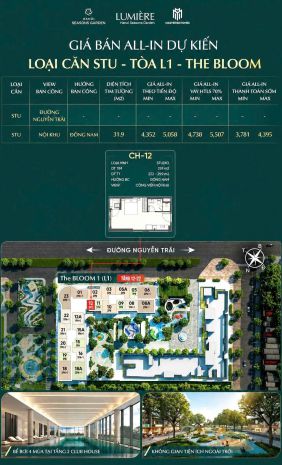 Studio cao cấp chỉ từ 3,7 tỷ tại lumière hanoi seasons 7503457