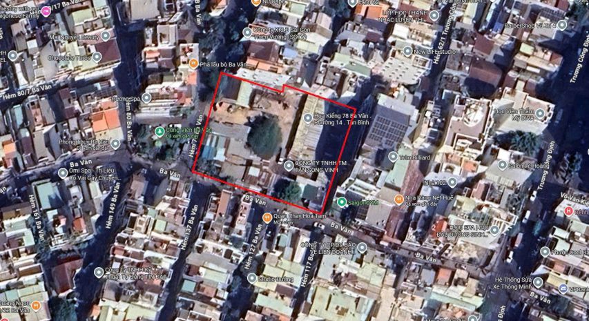 Siêu phẩm góc 3mt 78 ba vân tân bình - 2.400m2 - chỉ 379 tỷ 7503639