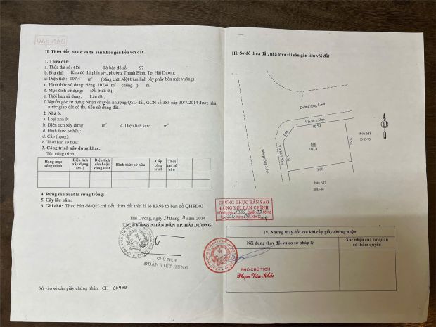 Đất lô góc 21m mặt tiền khu đô thị vạn phúc view bồn hoa 7504959