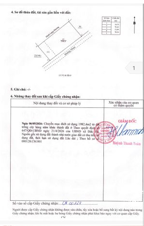 Miếng đất này rộng tới 2400m2, mặt tiền khủng 70m, hướng 7507556
