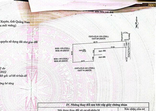 Chính chủ bán 370m2 đất đường bê tông tại khối phố xuyên 7508725