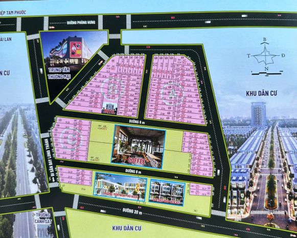 Cơ hội đầu tư sỉ  lẻ  lô 40 nền đất thổ cư an phước, 7512772