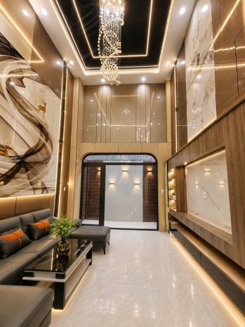 Siêu phẩm 5 tầng full nội thất cao cấp  2 mặt hẻm ô tô 12m 7513298