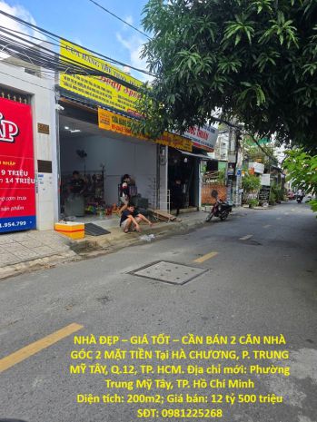 Nhà đẹp  giá tốt  cần bán 2 căn nhà góc 2 mặt tiền tại hà 7515216