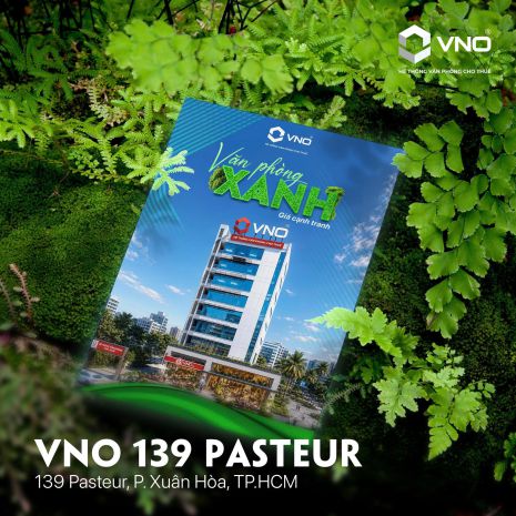Vno 139 pasteur - văn phòng xanh giá tốt  bàn giao nhanh, t 7518677