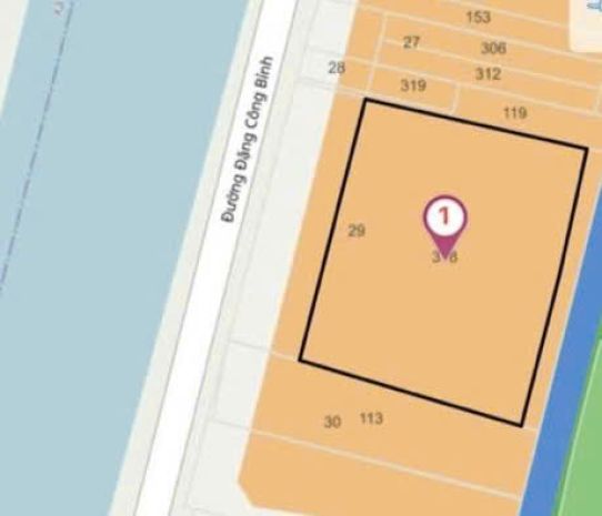 Siêu phẩm mt đặng công bỉnh  ngang 61m  3.341m²  chỉ 7518911
