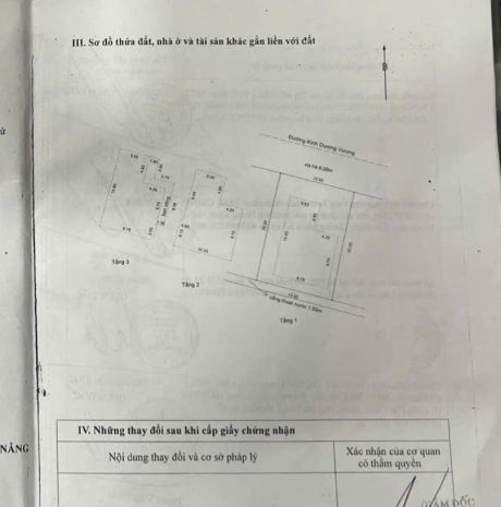 Chủ bán rẻ biệt thự 3 tầng mặt tiền đường 15m kinh 7520897