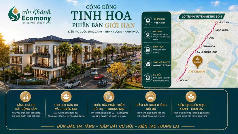 Liền kề 2 mặt tiền.dự án hót ecomony giá bán 15 tỷ70m2 7522151