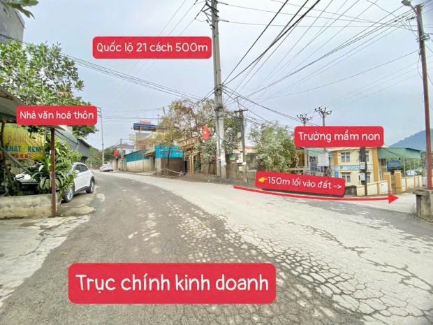 Bán lô đất đẹp 100m2 tại hòa lạc chỉ nhỉnh 2 tỷ 7525862