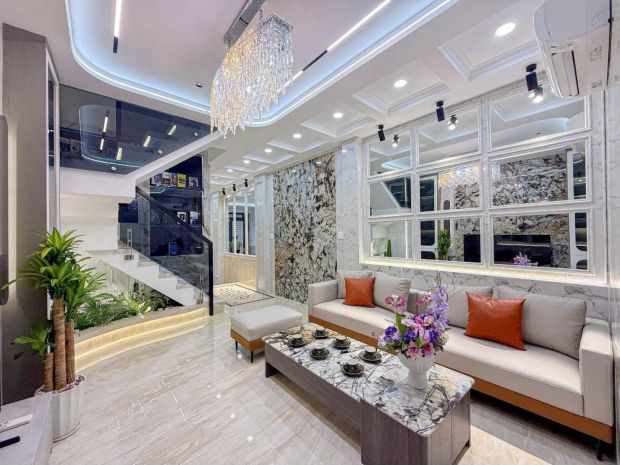 Nhà vừa ở vừa mở công ty, có thang máy, ngay lâm văn bền, 7526216