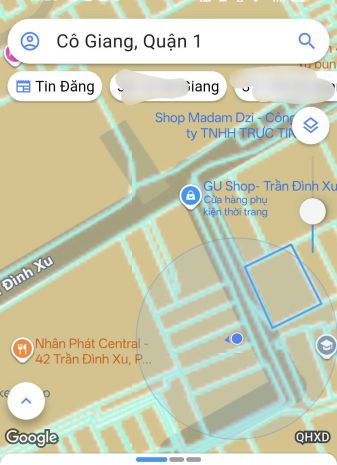 Chính chủ một đời nhà trung tâm quận 1 trần đình xu hẻm xe 7526334