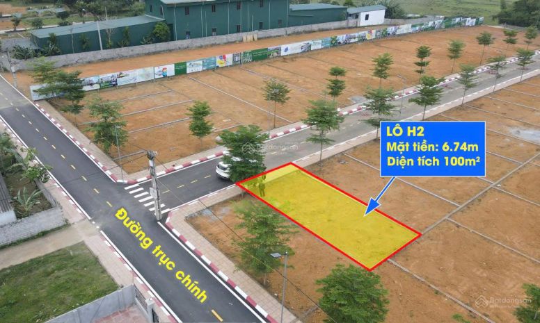Bán đất tại hòa lạc, 2 tỷ, 100m2, mặt tiền 6.5m, pháp lý 7526363
