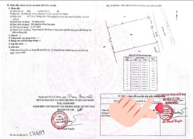 Giá chỉ 8 tỷ sở hữu hơn 4.373m² đất củ chi  cơ hội hiếm 7526746