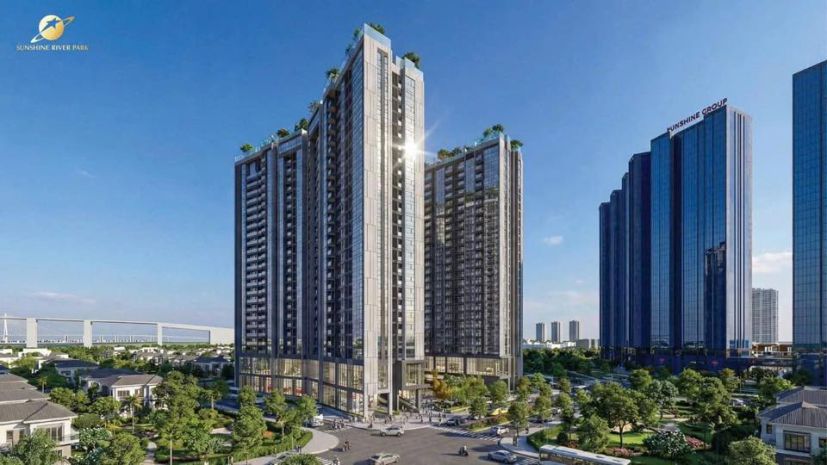 Chung cư sunshine river park  o93 1711 838 căn  2 ngủ view 7526897
