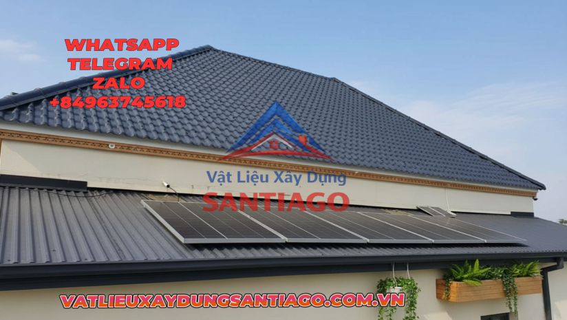 Ngói nhựa xám đen 7527340