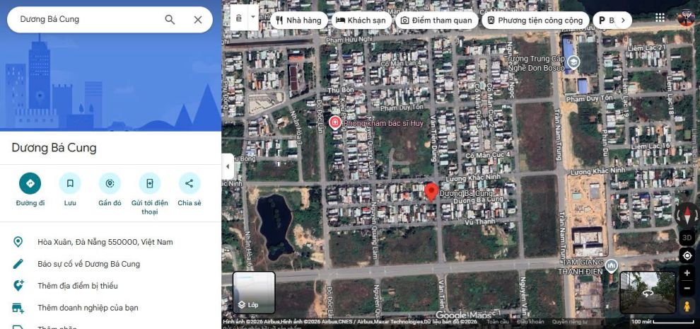 Bán nhanh lô đất dương bá cung cẩm lệ 100m2 khu dân cư đẹp 7528266