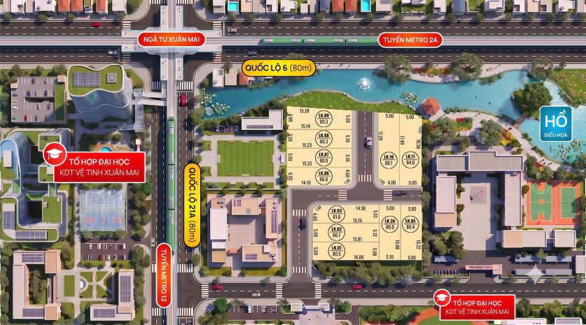 Siêu phẩm đất ngã 4 xuân mai 80m2 1,7 tỷ 7528588