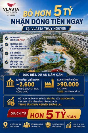 Bỏ hơn 5 tỷ nhận dòng tiền ngay 7530581