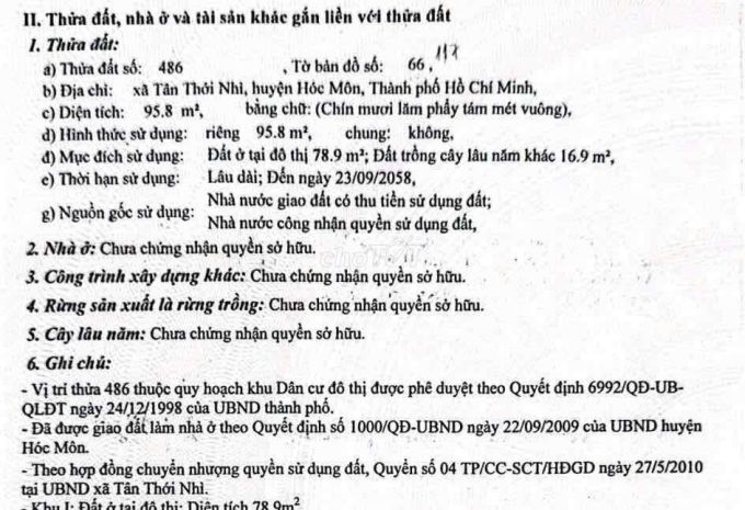 Chính chủ cần bán gấp lô đất full thổ cư đường lê lợi, xã 7532050