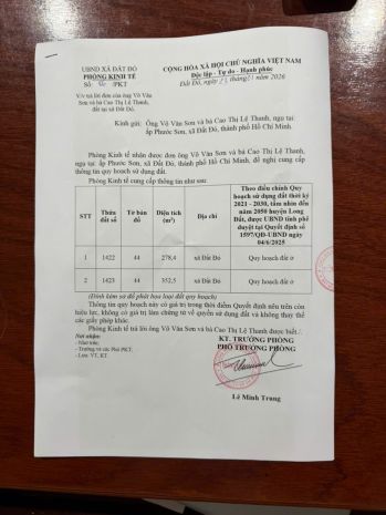 Chính chủ cần bán gấp 2 lô đất vàng tại trung tâm đất đỏ - 7533568