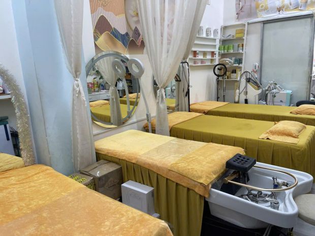 Sang rẻ spa gội  body  triệt decor đẹp chỉ 98 tr , mb chỉ 7534900