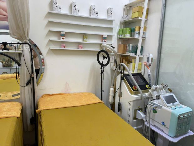 Sang rẻ spa gội  body  triệt decor đẹp chỉ 98 tr , mb chỉ 7534901