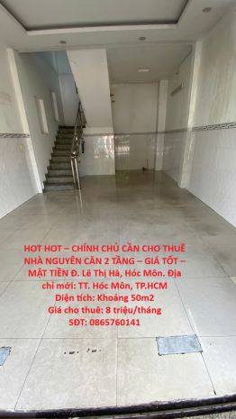 Hot hot  chính chủ cần cho thuê nhà nguyên căn 2 tầng 7537578