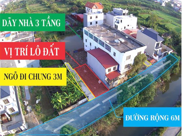Bán đất lô góc 2 mặt tiền  gần dự án tràng cát  giá 2,61 7538164