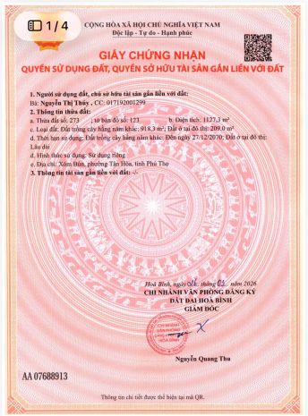Sở hữu ngay lô đất đẹp - giá tốt - vị trí đắc địa tại xóm 7538612