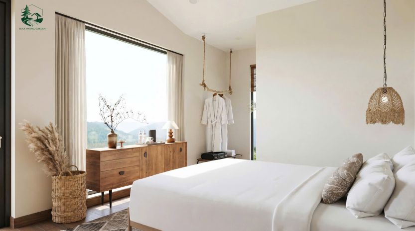 Nhà nghỉ dưỡng view đồi thông  suối ngọc bảo lộc 7545267