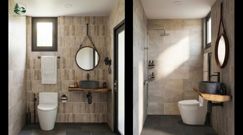 Nhà nghỉ dưỡng view đồi thông  suối ngọc bảo lộc 7545268