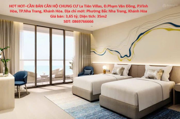 Hot hotcần bán căn hộ chung cư la tiên villas, đ.phạm văn 7546670